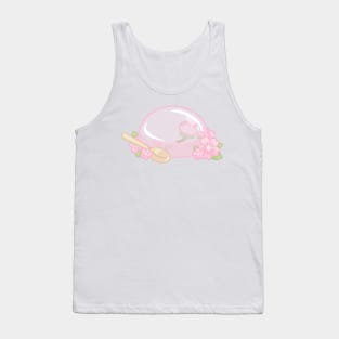 Cherry Blossom Raindrop Cake Tank Top